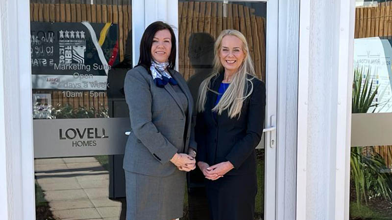Tracy Edrop and Gaynor Redmore, Lovell Homes